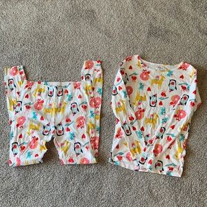 CARTERS GIRLS PAJAMA SET SIZE 14 LIKE NEW